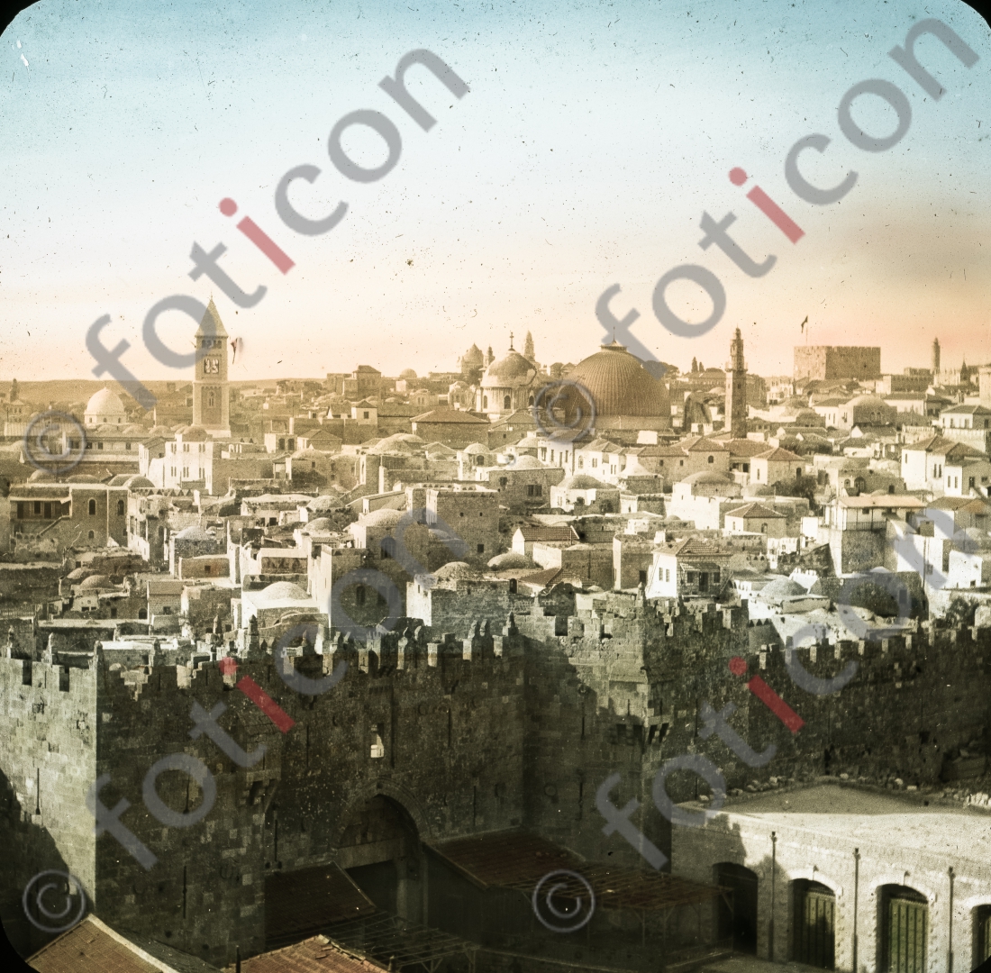 Altstadt von Jerusalem | Old City of Jerusalem  - Foto foticon-simon-149a-008.jpg | foticon.de - Bilddatenbank für Motive aus Geschichte und Kultur